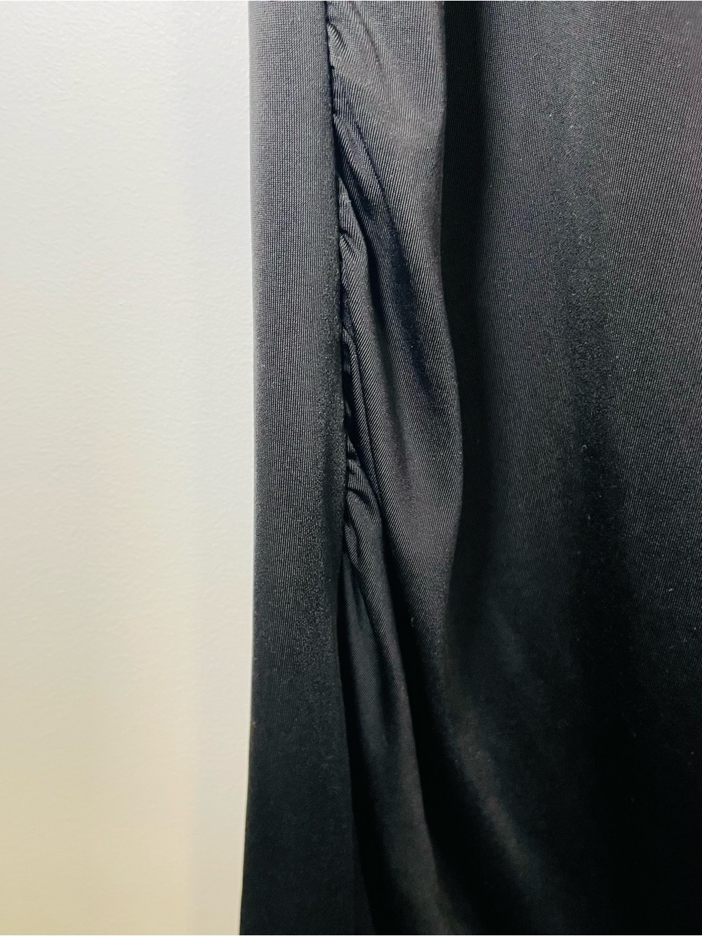Banana Republic Black Draped Cowl Short-Sleeve Tee - Picture 4 of 6